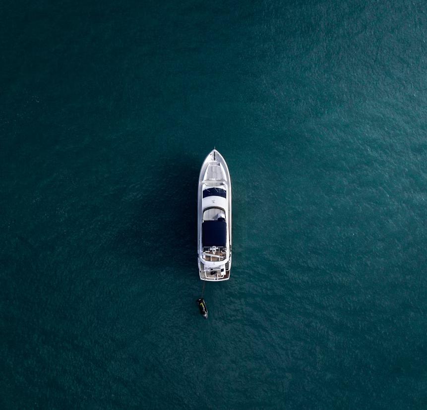 Yacht at pier near Whale Marina in Pattaya — access to water recreation.
